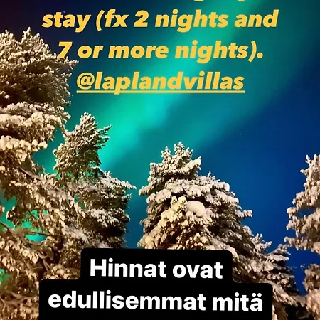 Saarua By The Slopes In, Family & Bike Park, Hike Trails, National Park, Wifi - Lapland Vila *