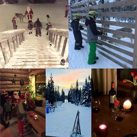 Вилла Saarua By The Slopes In, Family & Bike Park, Hike Trails, National Park, Wifi - Lapland