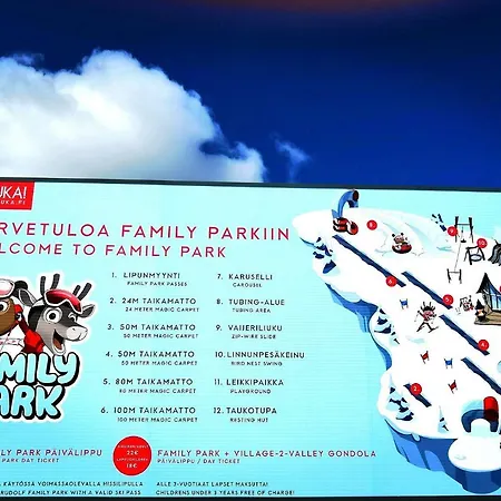 Saarua By The Slopes In, Family & Bike Park, Hike Trails, National Park, Wifi - Lapland Ruka